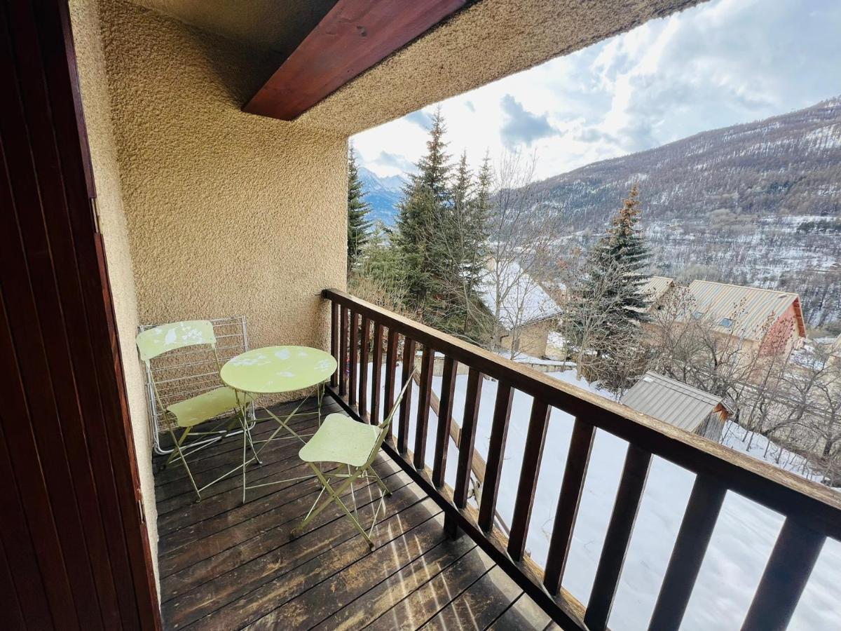Studio Montagne - Plein Soleil Et Terrasse บรีอองซง ภายนอก รูปภาพ